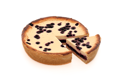 Blaubeer-Quark-Kuchen